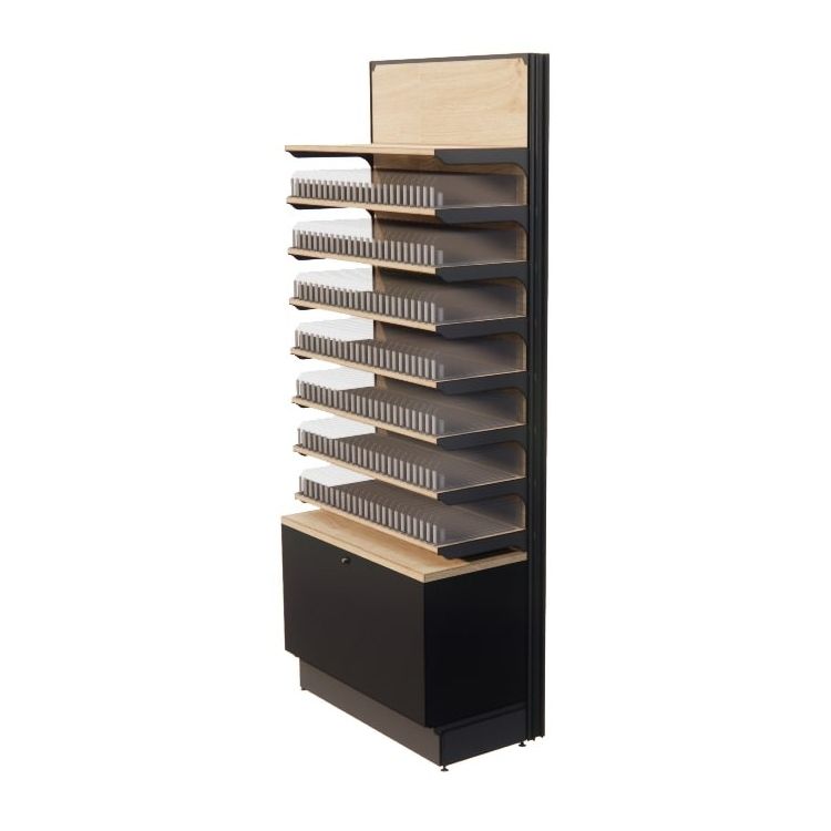 Meuble agencement vape avec système POS